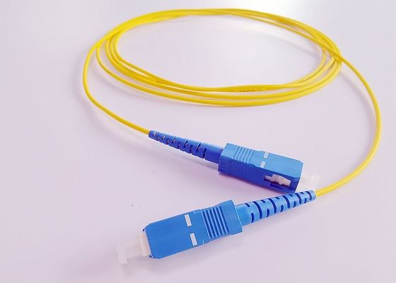 SC UPC гибкого провода оптического волокна LSZH 2.0mm Ftth симплексный